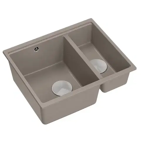 Quadron Granitový dřez Logan 150 Beige Zlaty HCQL5646U4-G1_U