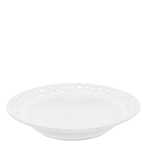 Talíř hluboký perforovaný 23 cm - Flow - 491172