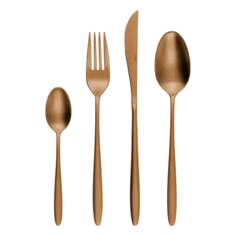 Příborový set 16 ks — Vivo PVD Rose Gold matný - 140302