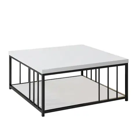 Konferenční stolek Zenn White and Black