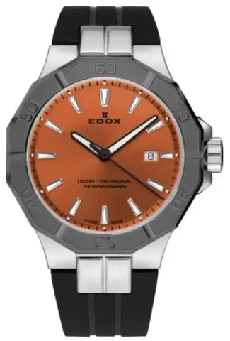 EDOX Delfin Quartz Date 53021-3GCA-OINO