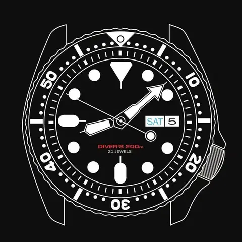 Triko SKX - černé - M