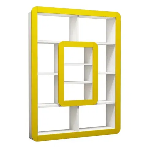 Knihovna Orkide Yellow and White