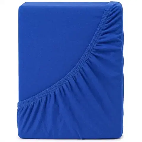 4Home Jersey prostěradlo IDEAL královská modrá, 140–160 x 200 cm, 140–160 x 200 cm