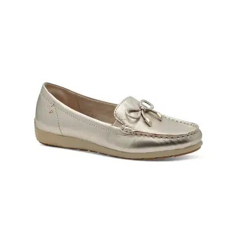Kožené lesklé mokasíny Tamaris Comfort®