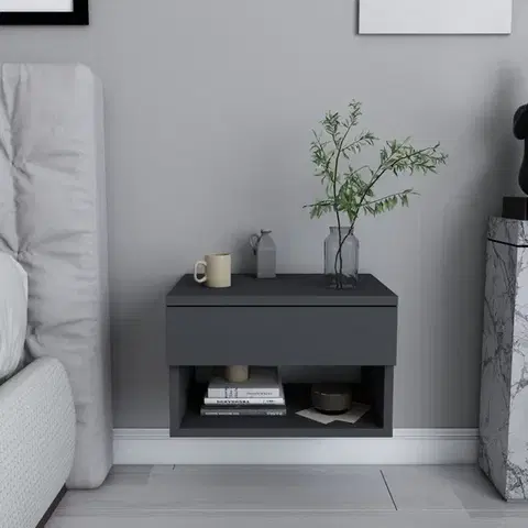 Noční stolek Jamot - Anthracite