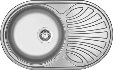 DEANTE Twist nerez satin Nerezový dřez, 1 bowl s odkapávačem ZEU_011B