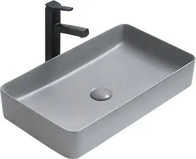 MEXEN Nadia umyvadlo na desku 60 x 35, světle šedá mat 21616061