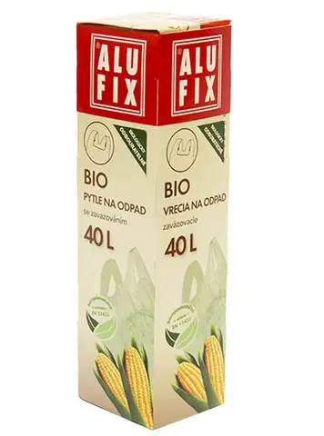 ALUFIX - Sáčky / pytle na odpad zatahovací BIO 40L 8ks