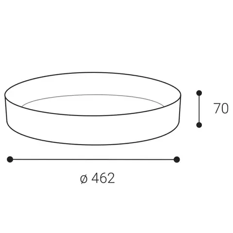 LED2 6469003 rámeček pro svítidlo YPSO 46 RING, B