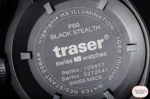 Traser P69 Black Stealth Green Pryž