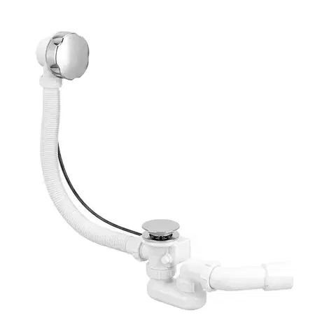 REA Automatický vanový sifon Chrome REA-A6402