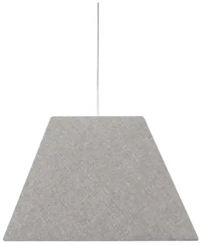 Standardní šedá závěsná stropní lampa E27