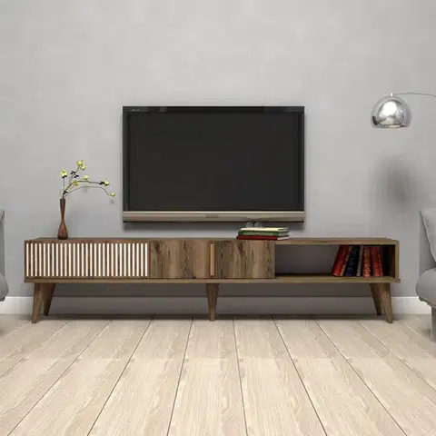 Televizní stolek Milan Walnut