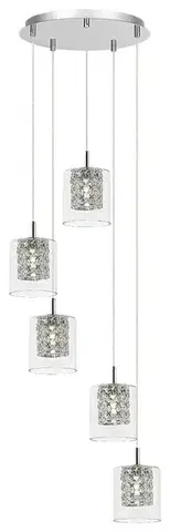 Rabalux závěsné svítidlo Duchess G9 5x MAX 40W chromová 3117
