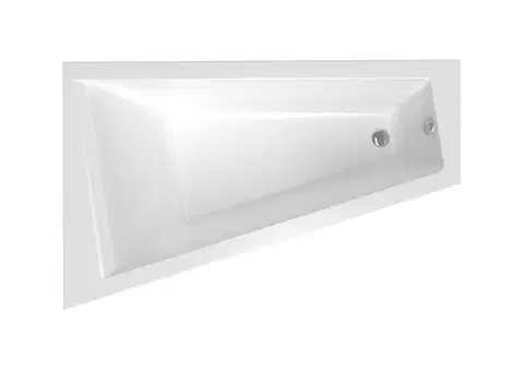 Asymetrická vana Laguna Idea Plus 160x100 cm akrylát levá ID1600LPLUS ID1600LPLUS
