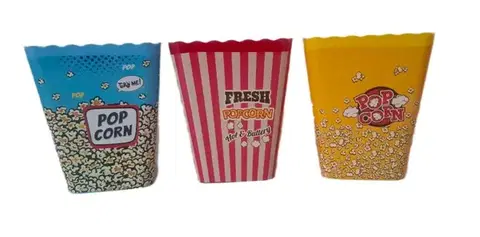 PROHOME - Dóza na popcorn různé dekory a barvy
