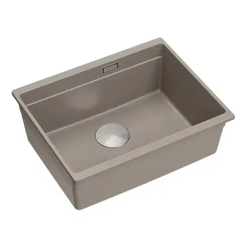 Quadron Granitový dřez Logan 100 Beige Ocel HQJ6045U4_BS_U