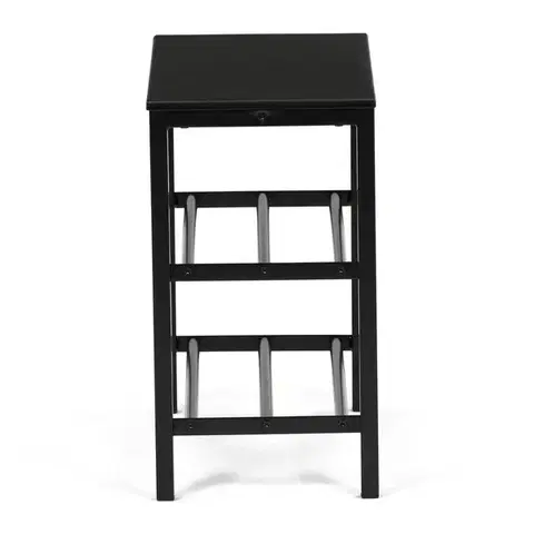 Botník 83168-42 BK, kov, černá