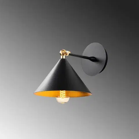 Nástěnná lampa Berceste - 185BLACK-A
