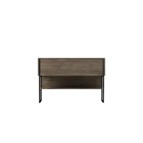 Komoda Luxe Walnut and Black