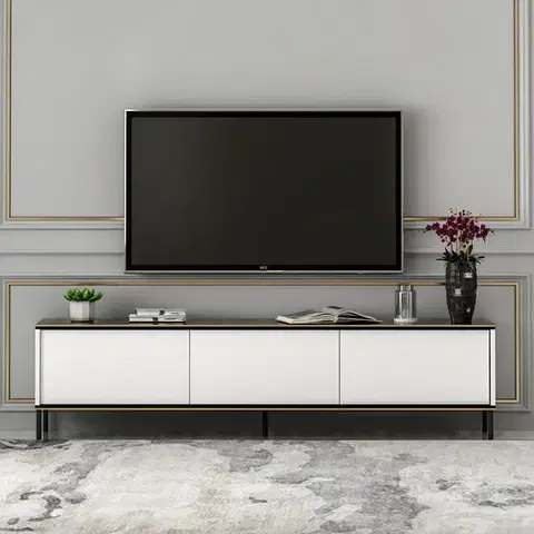 TV stolek Imaj - Whıte