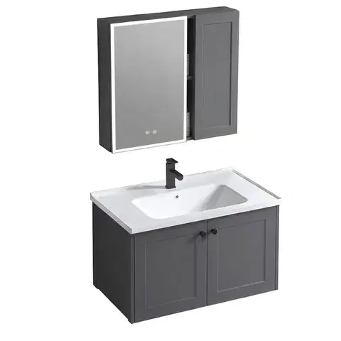 REA Sada koupelnového nábytku s umyvadlem Monti 60cm Grey REA-M0015