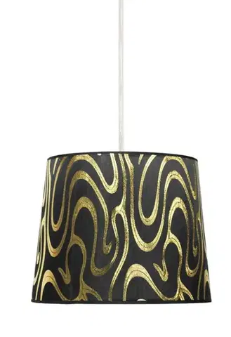 Stropní lampa Tiger E27 zlatá