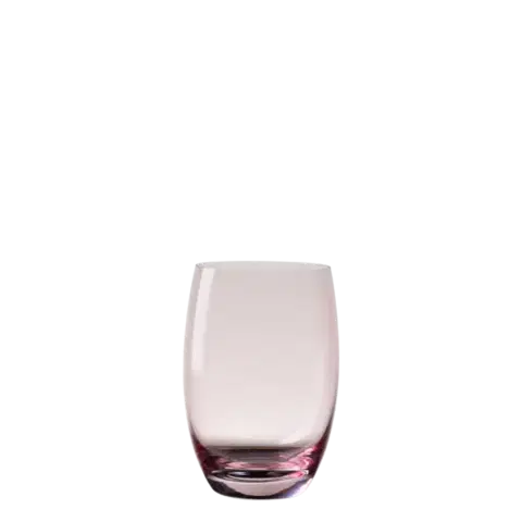 Sklenice tumbler 460 ml světle růžové, sada 6 ks — Optima Glas Lunasol - 322881