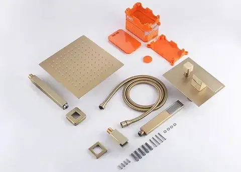 REA Podomítkový sprchový set Fenix zlatý REA-P8401