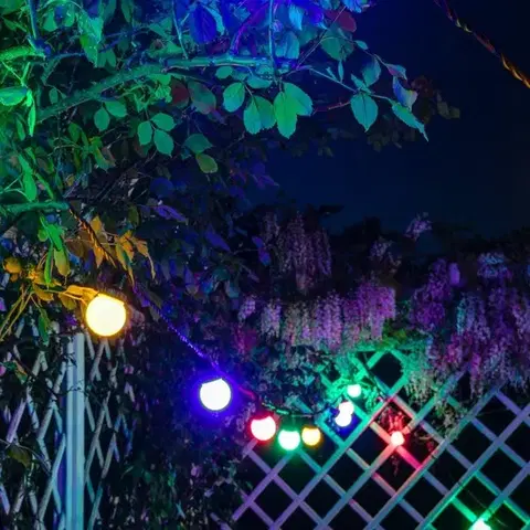DecoLED Party osvětlení - 5 m, 10 barevných LED