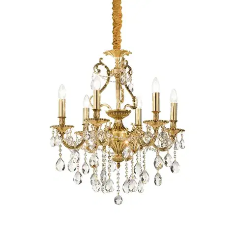 Ideal Lux GIOCONDA SP6 ARGENTO SVÍTIDLO ZÁVĚSNÉ 044927