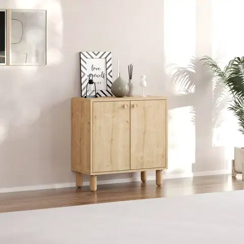 Víceúčelová skříňka Lina - Sapphire Oak