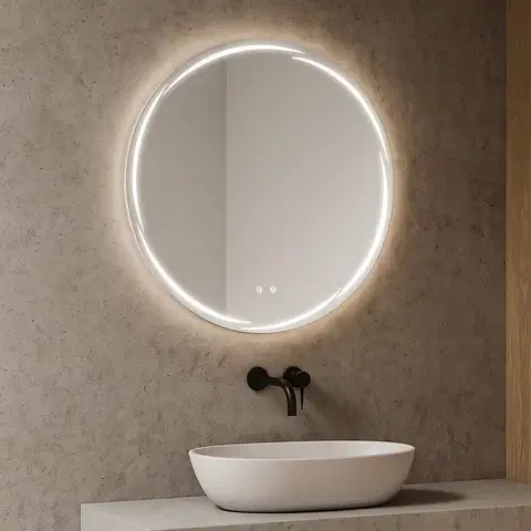 Nástěnné zrcadlo CIRCOLO LED