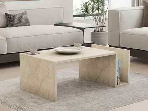 Konferenční stolek Memo - Travertine