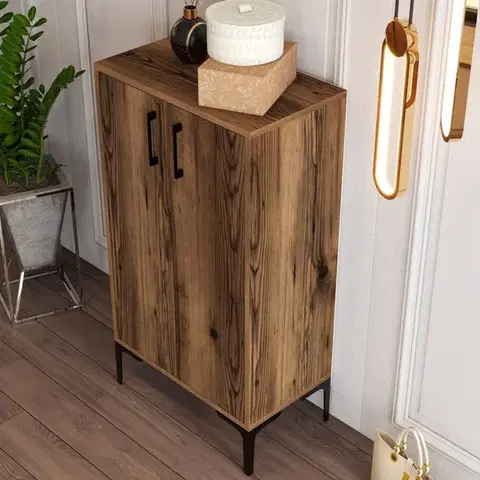 Botník Prag - Walnut