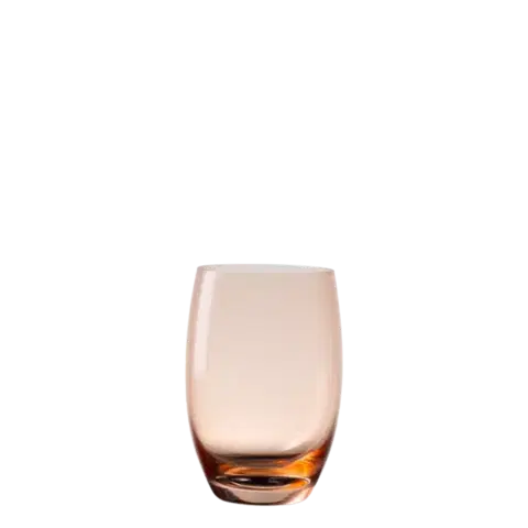 Sklenice tumbler 460 ml oranžové, sada 6 ks — Optima Glas Lunasol - 322882