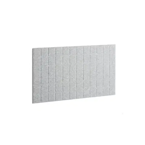 Akustický panel SPLIT, 1200x600 mm, světle šedý