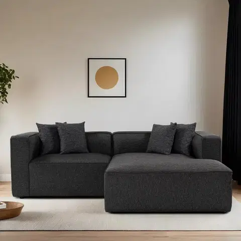 Rohová sedací souprava Mora XL Corner Left (CHLLeft -1R) - Anthracite