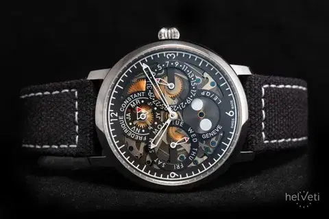 Frederique Constant Manufacture Slimline Perpetual Calendar Automatic Designed By Peter Speake Limited Edition FC-775PS4S6