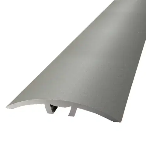 Profilteam, DOPRODEJ: 2700x40 mm cm Přechodová lišta (profil) Stříbro, 2700x40 mm, šedá