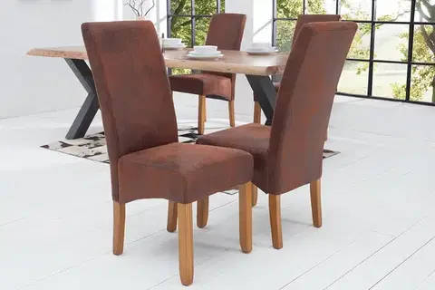 Chesterfield jídelní židle 2 ks DOLON Dekorhome