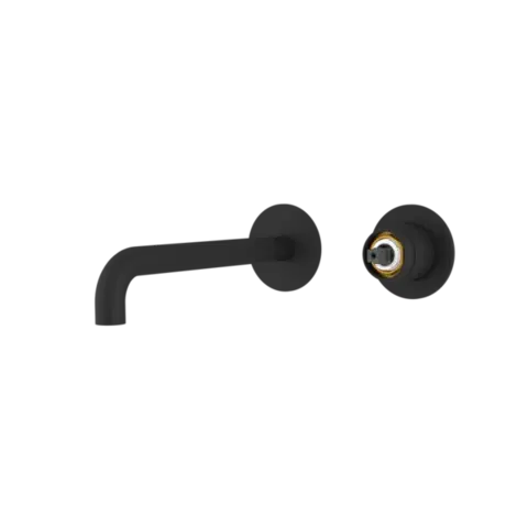 SAPHO ULTRAMIX tělo podomítkové dvouprvkové umyvadlové baterie, hubice 20cm, černá mat UT018B-1