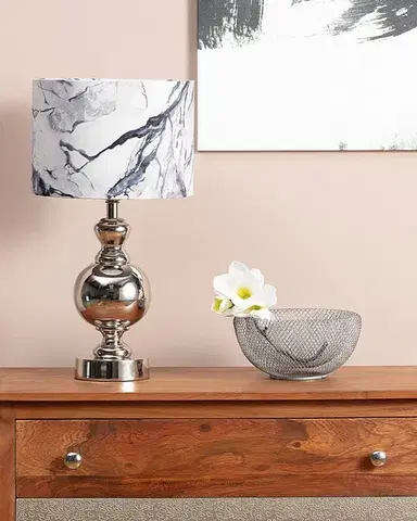 Stolní lampa Marble Grey