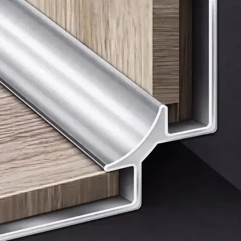 Egibi, Profil vnitřní pro SPC panel na zeď silver 2,6 m, 2600 mm, šedá