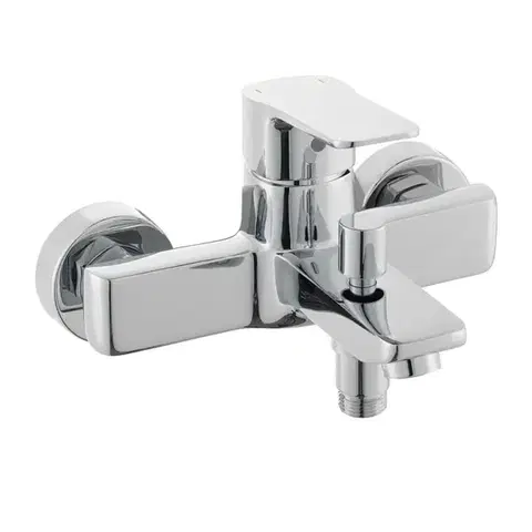 Vanová baterie SAT Cube Way bez sprchového setu 150 mm chrom CU222 CU222