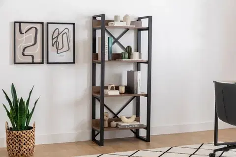 Knihovna Adisa - Walnut