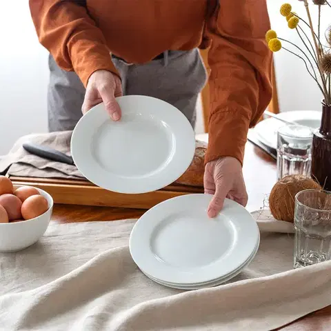 Dezertní talíř 20 cm set 4 ks - Basic - 490802
