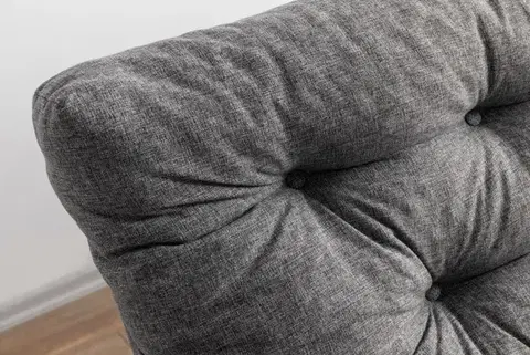 Trojmístná rozkládací pohovka Saki - Light Grey