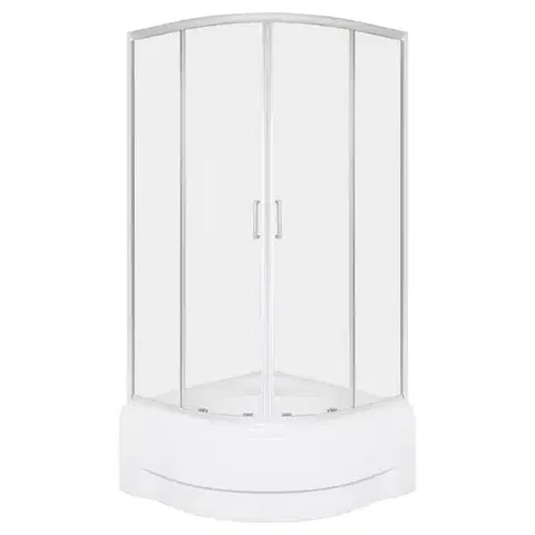 KERRA Sprchový kout s vaničkou Aruba GL 90, chrom 5907548125828